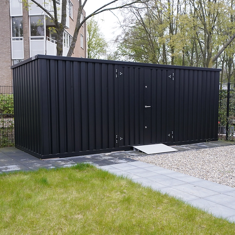 Lagercontainer 5 x 2 Meter – mit Doppeltür an der Längsseite – Bild 5