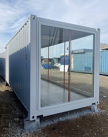 Verglaster Ausstellungscontainer – Bild 3