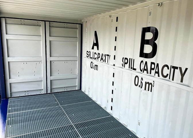 20-Fuß-Seecontainer „Open Side“ mit Auffangwanne – Bild 6
