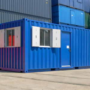 Container 20′ Büro + Küche und Toilette