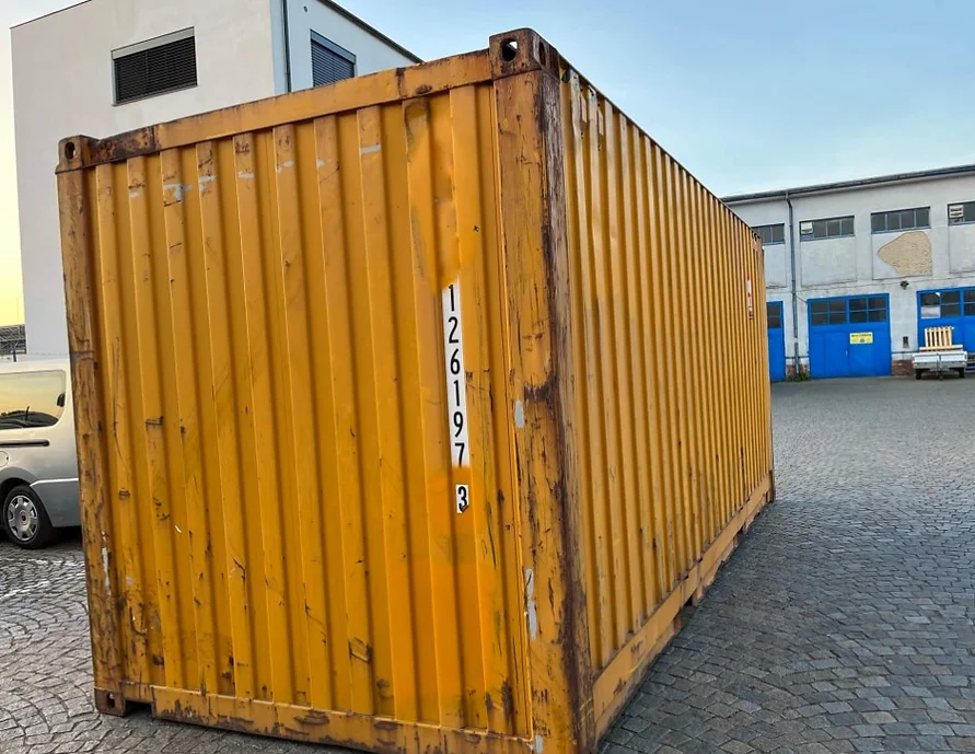 Gebrauchter 20ft High Cube Pallet Wide (PW) Versandcontainer – Bild 4