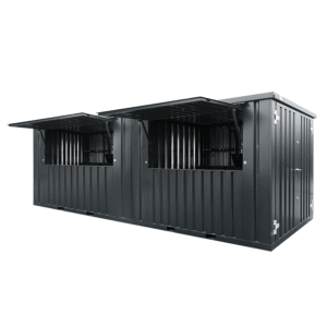 Barcontainer XL 6 x 2 Anthrazit RAL 7016
