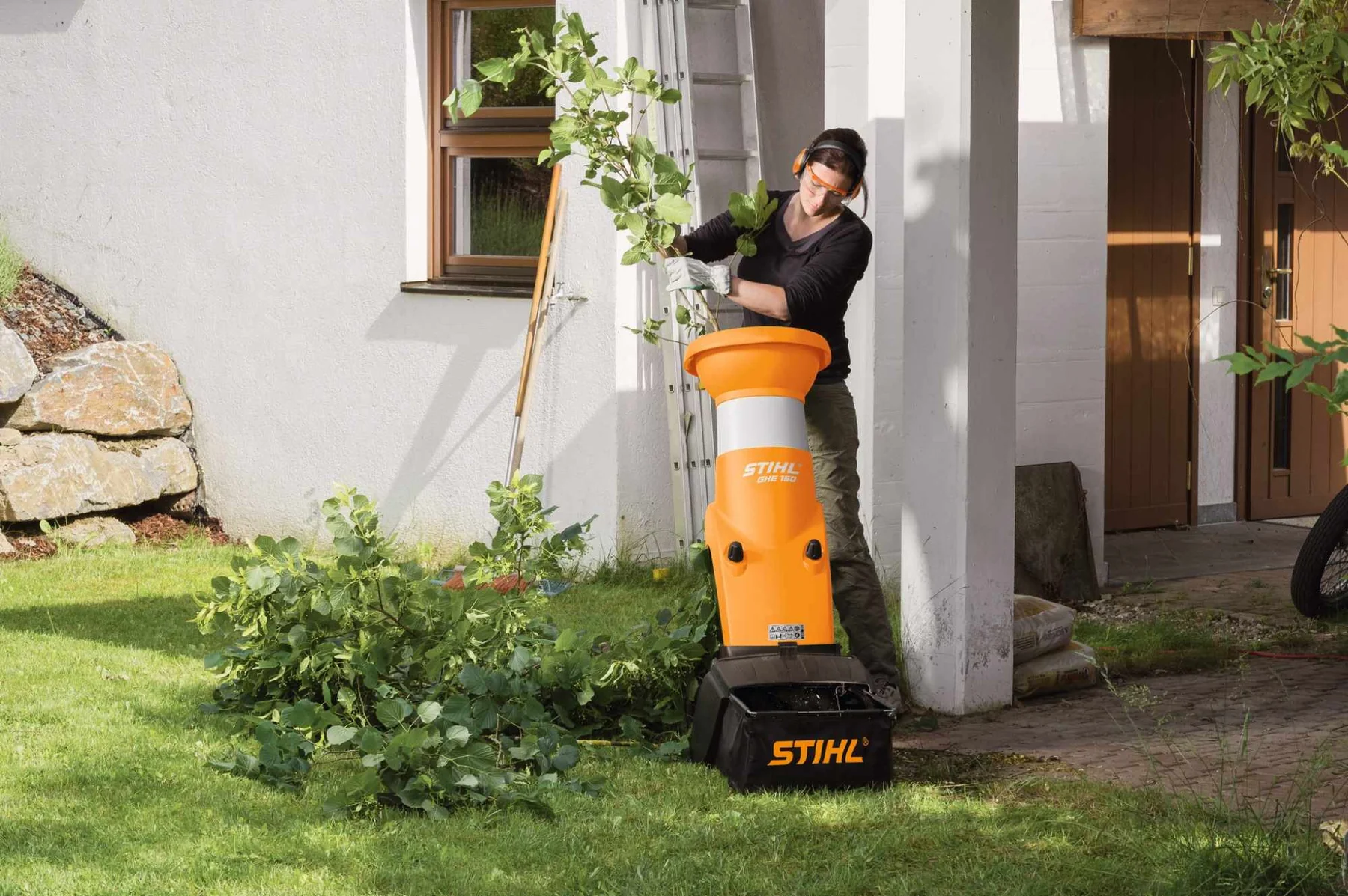 STIHL Elektro-Häcksler GHE 150 – Bild 2