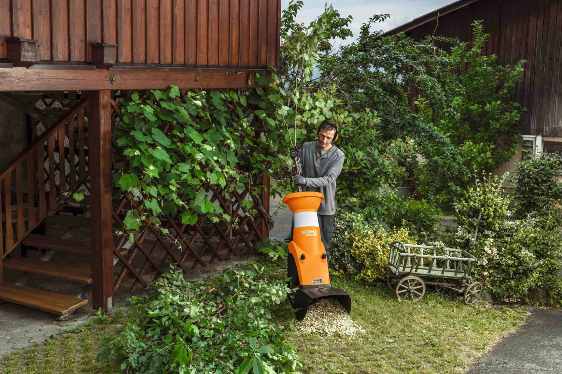 STIHL Elektro-Häcksler GHE 150 – Bild 4