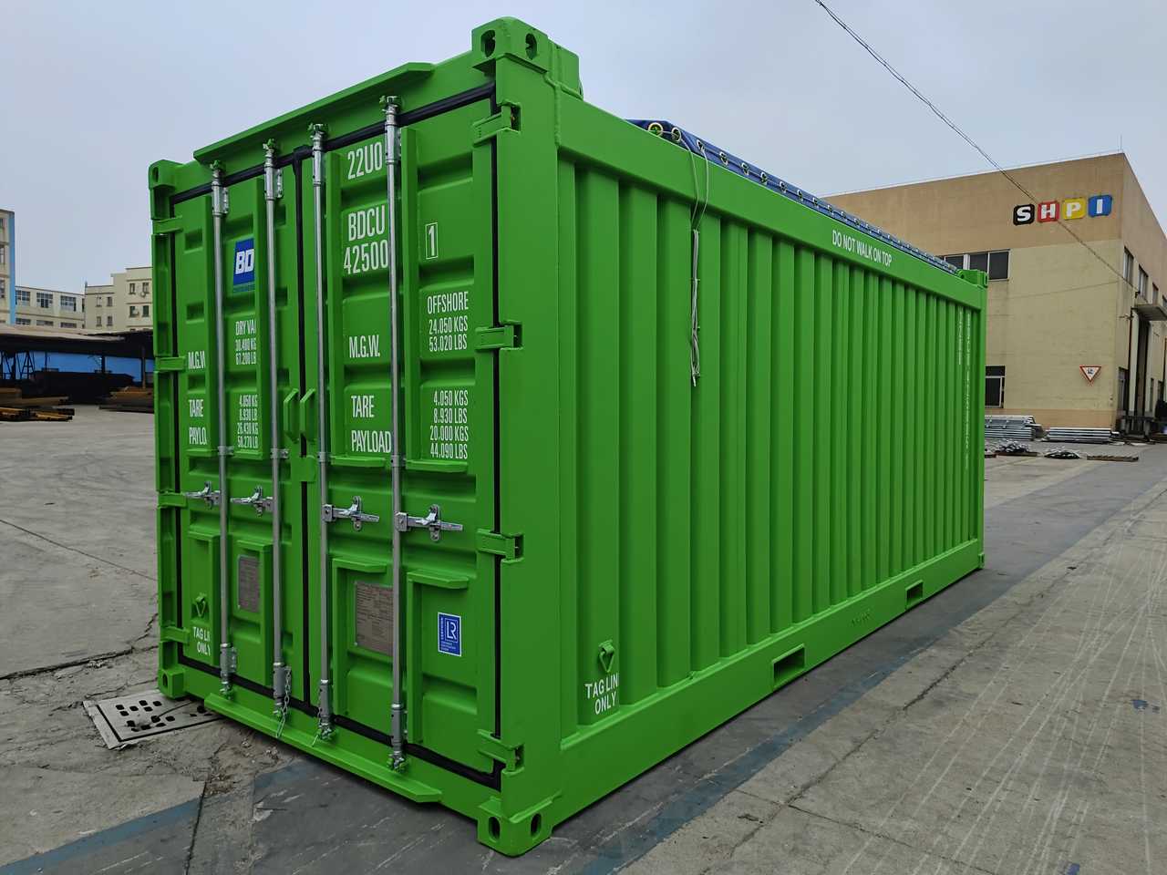 20-Fuß-Offshore-Container mit offenem Dach – Norm DNV 2.7-1 – Bild 3
