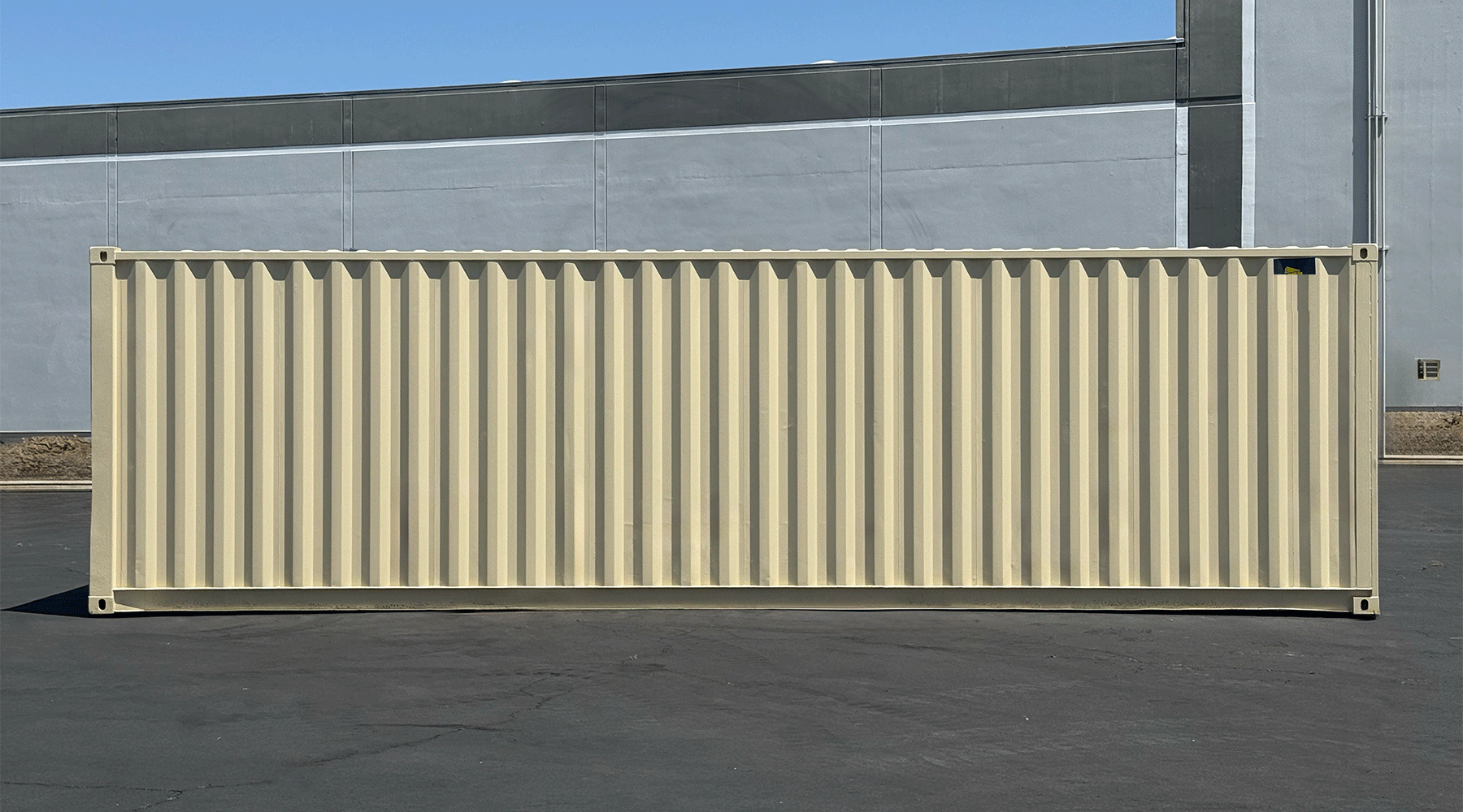 30-Fuß-Lagercontainer (generalüberholt) mit Rolltor – Bild 10