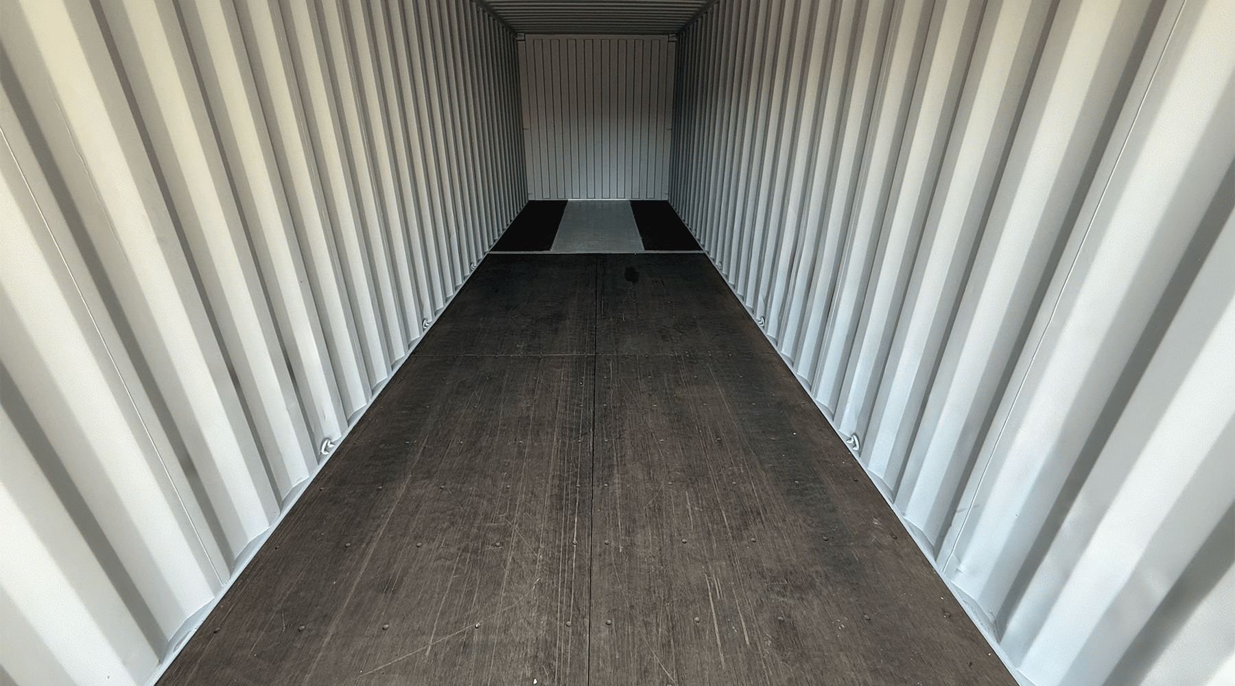 30-Fuß-Lagercontainer (generalüberholt) mit Rolltor – Bild 7