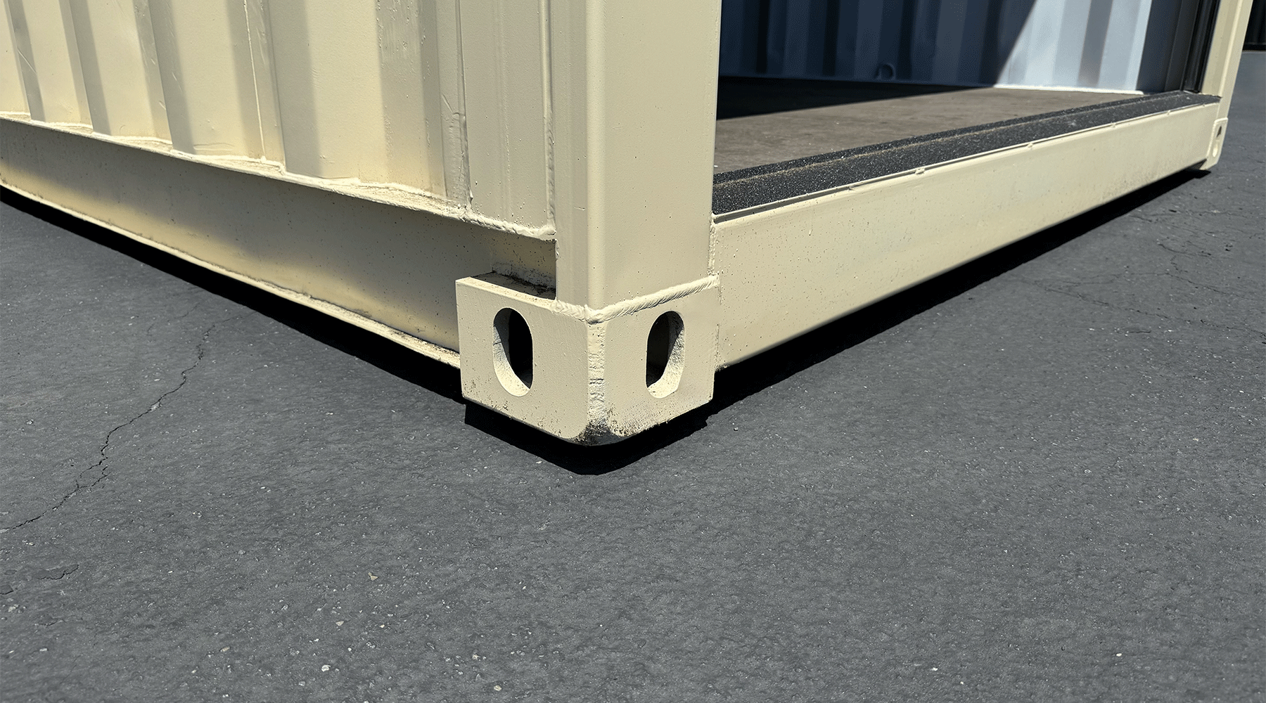 30-Fuß-Lagercontainer (generalüberholt) mit Rolltor – Bild 5